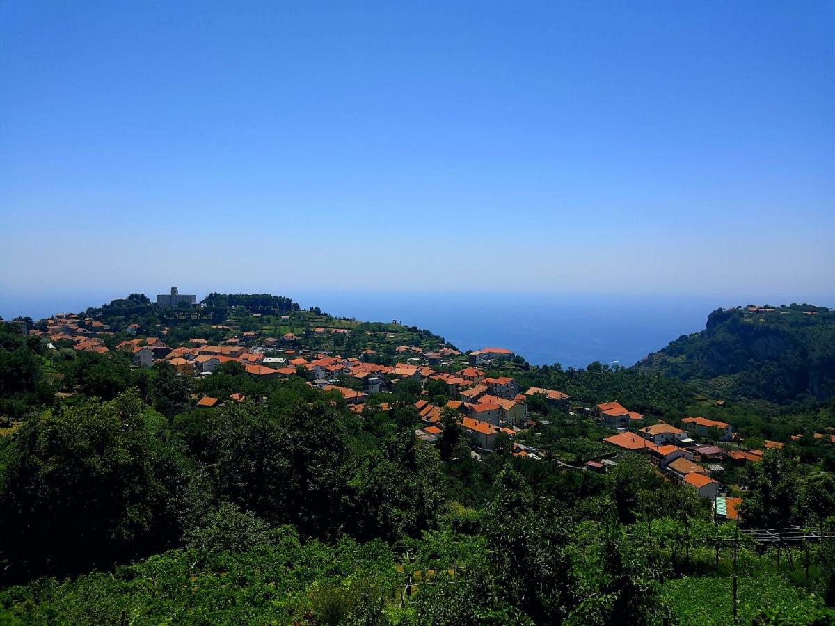 Agriturismo Il Castagno Villa Agerola Bagian luar foto