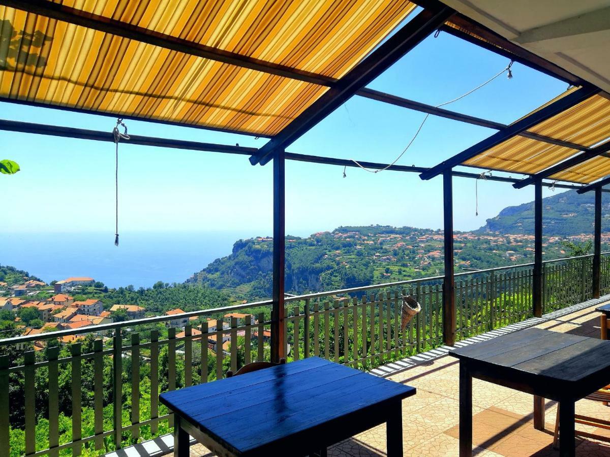 Agriturismo Il Castagno Villa Agerola Bagian luar foto